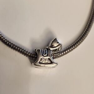 ROCKING HORSE Charm Fits Pandora and European Systems